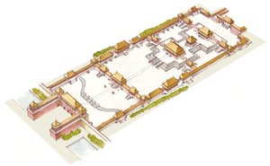 北京、フォルビデン市。細部 作： Fernando Aznar Cenamor